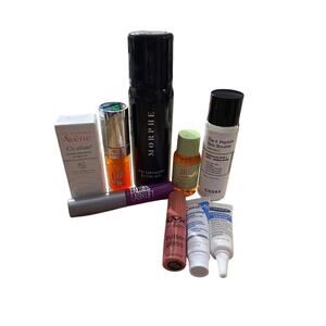 Makeup Sample Lot - Morphe CeraVe Cetaphil Essence NYX PIXI Maybelline 9 Pieces